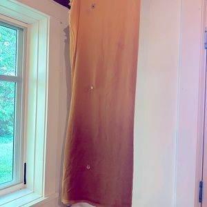 Yellow chiffon scarf/ wrap